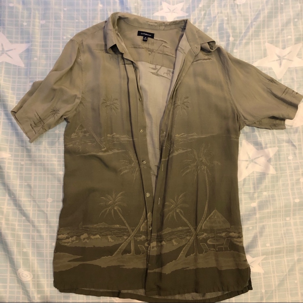 Men's Croft & Barrow medium Hawaiian shirt